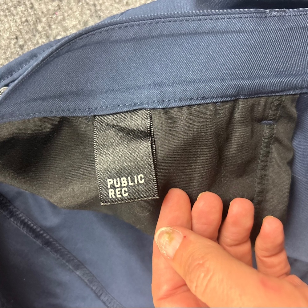 PUBLIC REC Men’s Navy Dealmaker 5-pocket Pant size: 44 x 34 - Picture 8 of 9